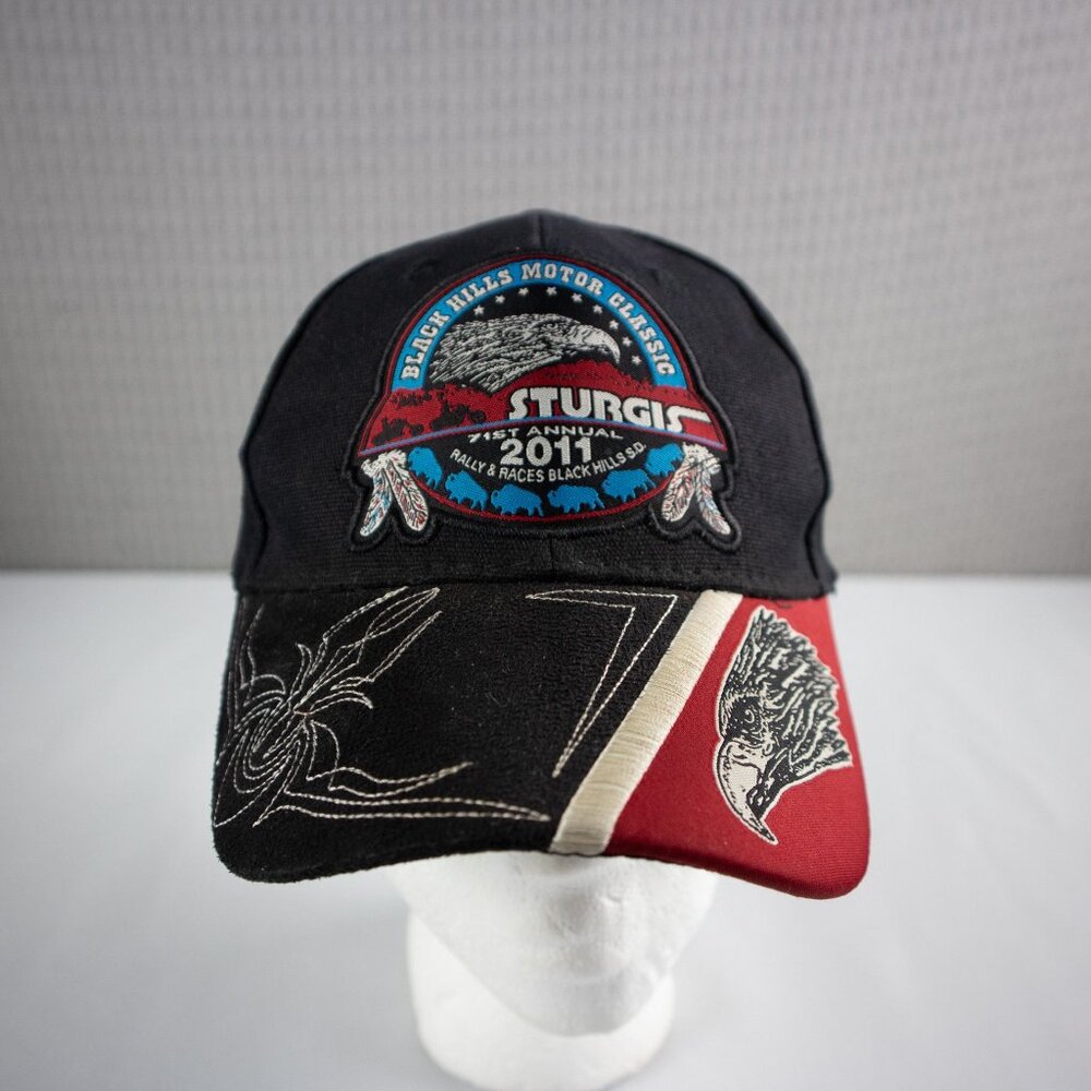 Sturgis 2011 Racing Embroidered Hat Strapback